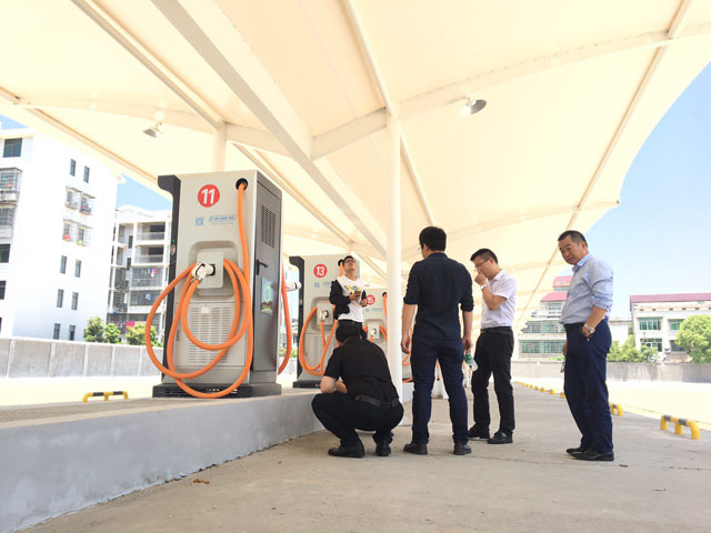 星澤機(jī)電與能科充電樁攜手共同開拓湖南市場(chǎng)